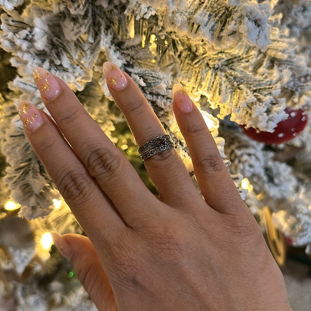 3 Stack Set, Sterling Silver Rings - image 4